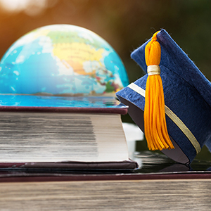 How can you overcome the problem of the high cost of studying abroad
